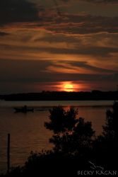 Image taken at Ft. Desoto beach FL...on 4th of july night... by Becky Kagan 